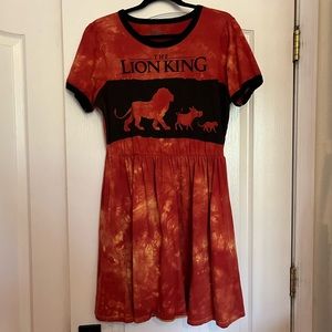 Disney Her Universe Lion King Tie Dye Dress